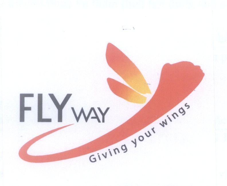 Mẫu nhãn hiệu FLY WAY Giving your wings