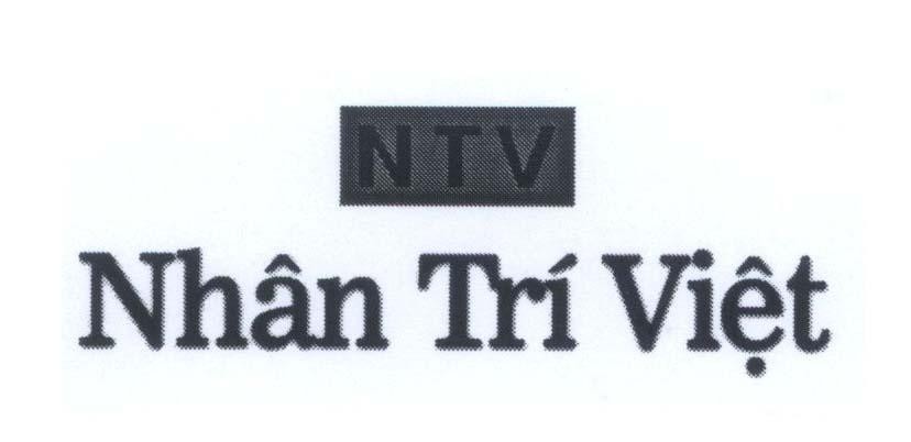 Mẫu nhãn hiệu NTV Nhân Trí Việt