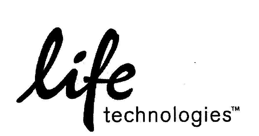Mẫu nhãn hiệu life technologies