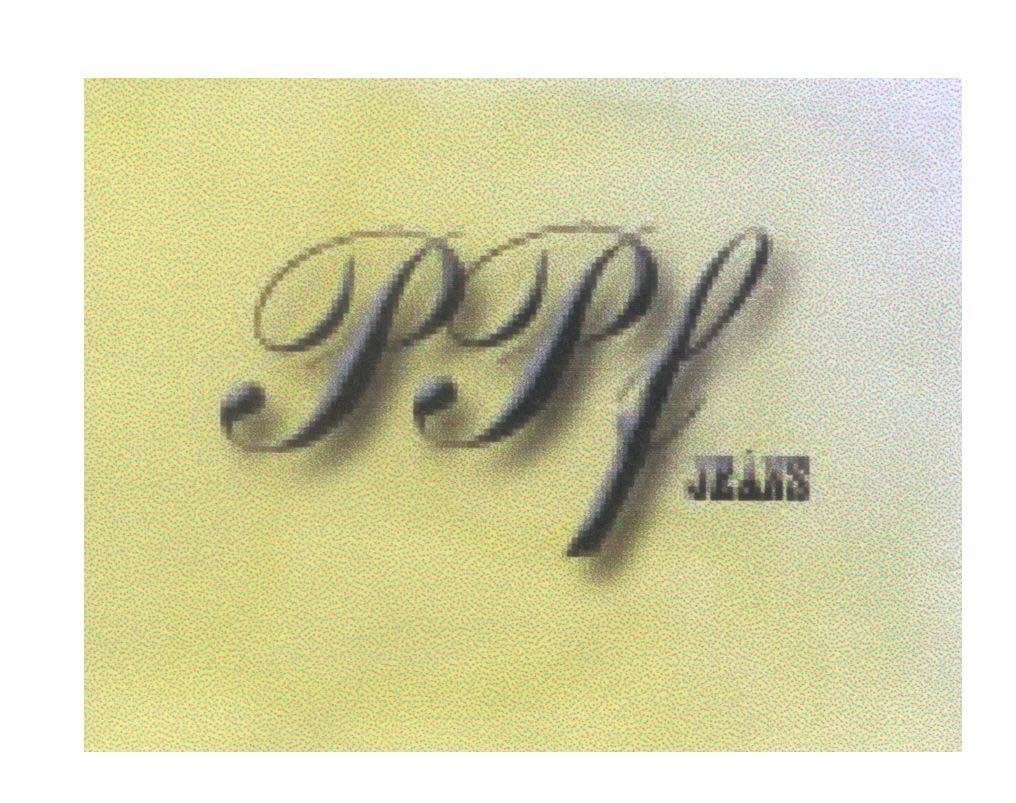 Mẫu nhãn hiệu PPf JEANS