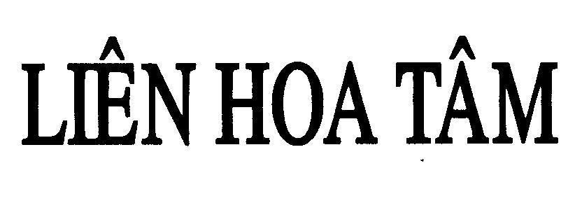 Mẫu nhãn hiệu LIÊN HOA TÂM