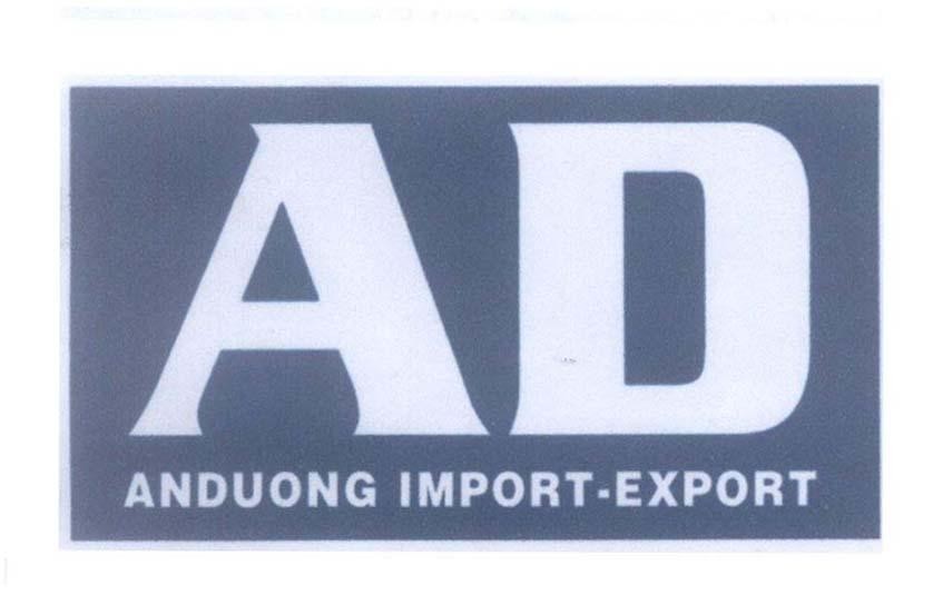 Mẫu nhãn hiệu AD ANDUONG IMPORT-EXPORT