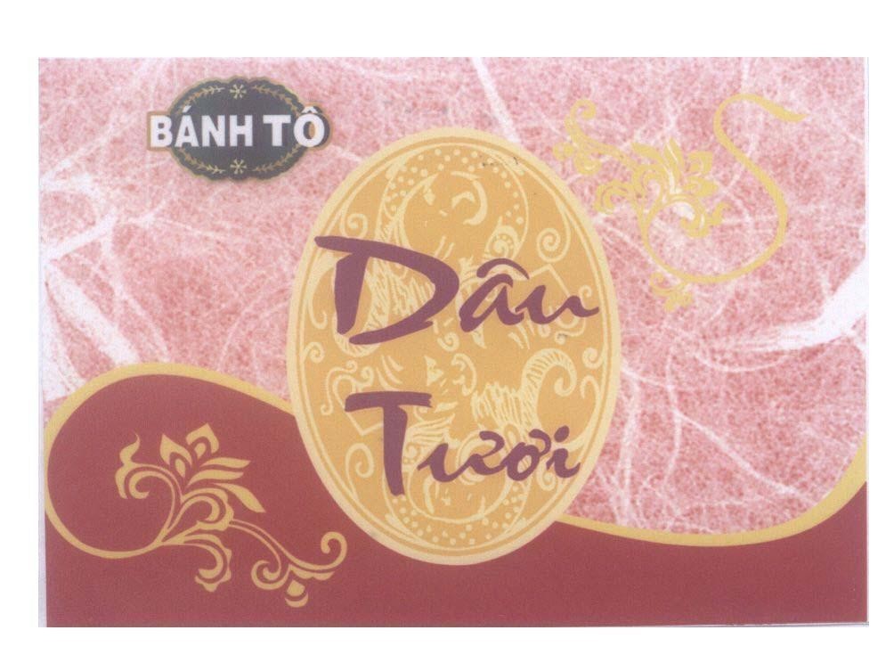 Mẫu nhãn hiệu Bánh Tô Dâu Tươi