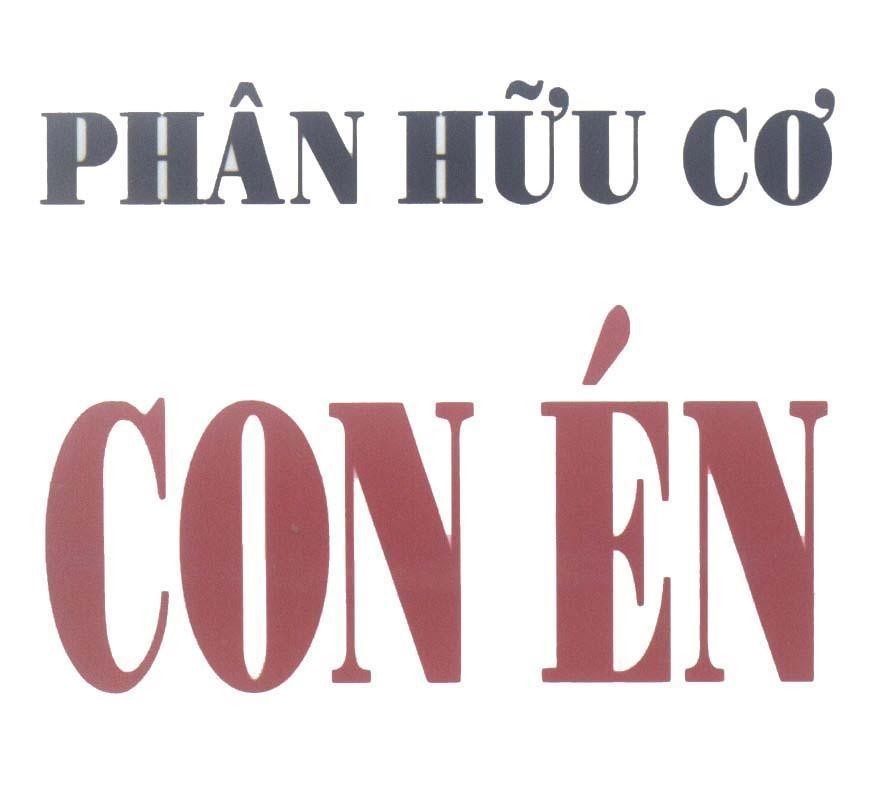 Mẫu nhãn hiệu Phân Hữu Cơ Con én