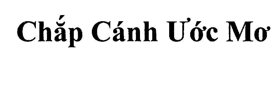 Mẫu nhãn hiệu Chắp Cánh Ước Mơ