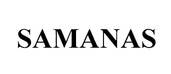 Mẫu nhãn hiệu SAMANAS