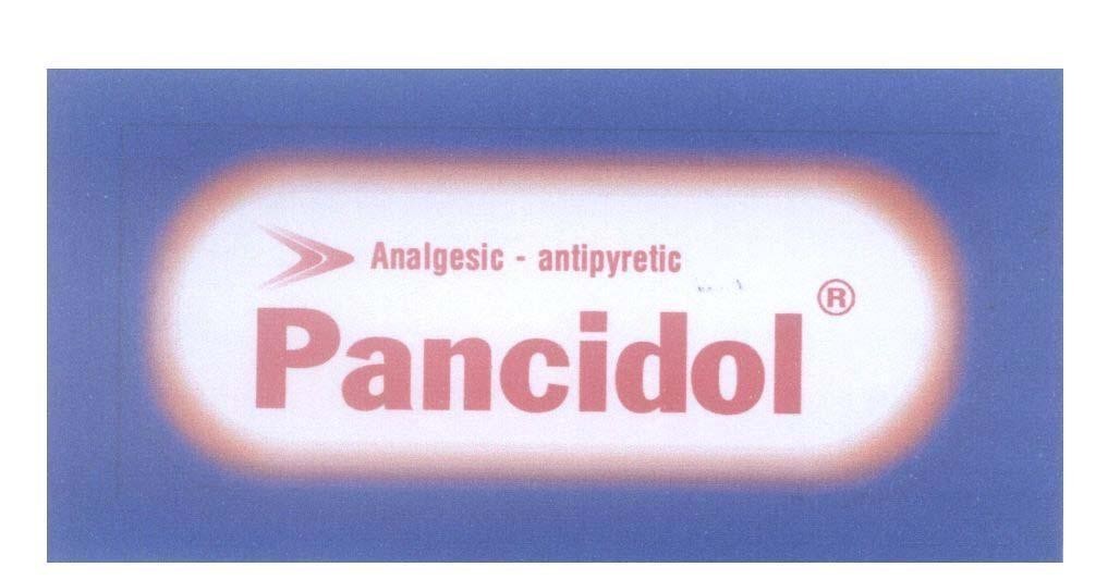 Mẫu nhãn hiệu Pancidol Analgesic - antipyretic