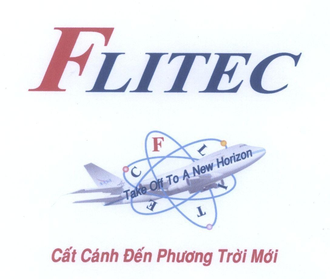 Mẫu nhãn hiệu FLITEC F L I T E C Take Off To A New Horizon Cất Cánh Đến Phương Trời Mới