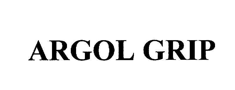 Mẫu nhãn hiệu ARGOL GRIP