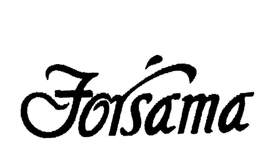 Mẫu nhãn hiệu Forsama