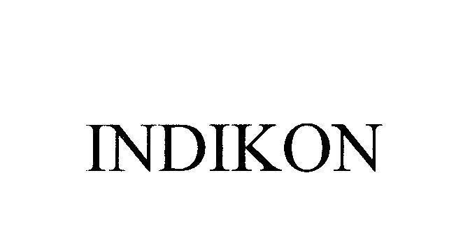 Mẫu nhãn hiệu INDIKON