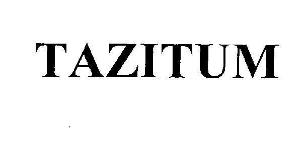 Mẫu nhãn hiệu TAZITUM