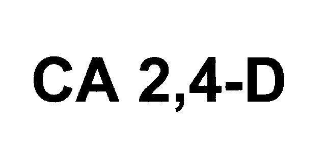 Mẫu nhãn hiệu CA 2,4-D