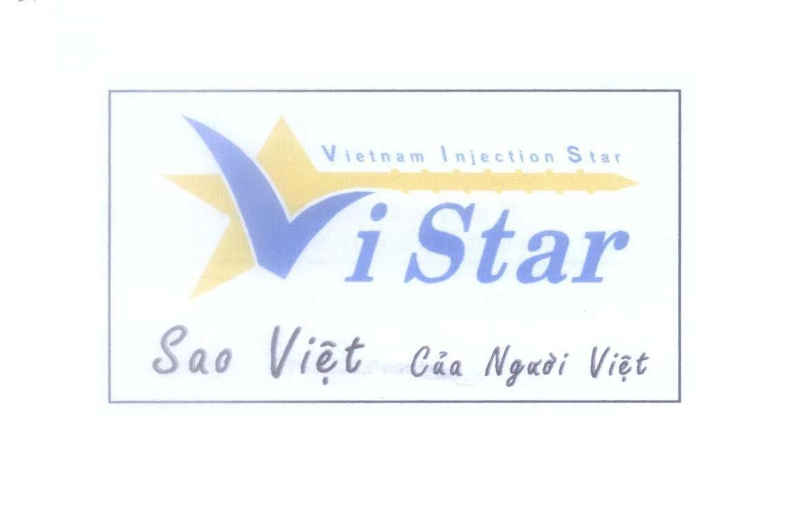 Mẫu nhãn hiệu Vistar Sao Việt Của Người Việt Vietnam Injection Star