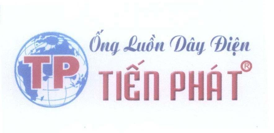Mẫu nhãn hiệu Tiến Phát ống Luồn Dây Điện TP