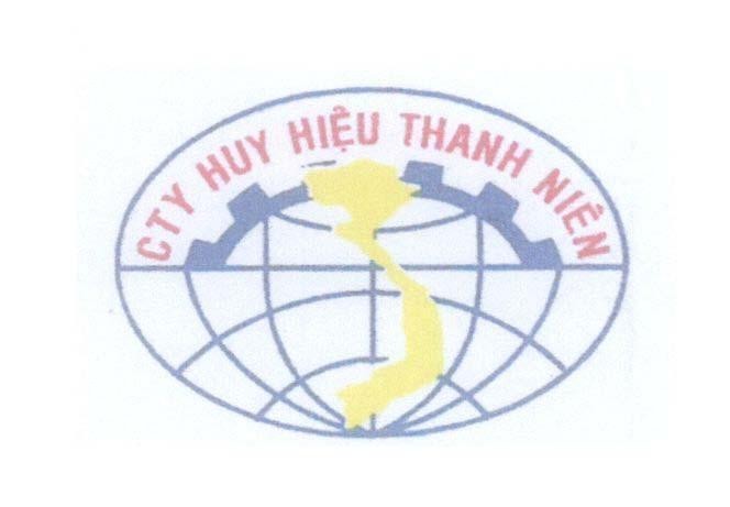 Mẫu nhãn hiệu CTY Huy Hiệu Thanh Niên