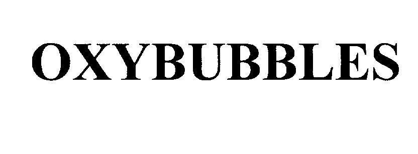 Mẫu nhãn hiệu OXYBUBBLES