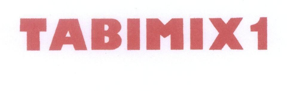 Mẫu nhãn hiệu TABIMIX 1