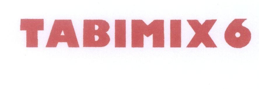 Mẫu nhãn hiệu TABIMIX 6