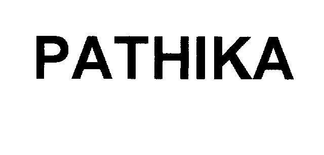 Mẫu nhãn hiệu PATHIKA