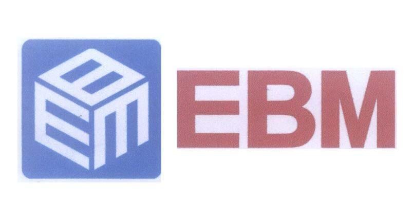 Mẫu nhãn hiệu EBM E B M