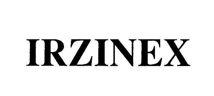 Mẫu nhãn hiệu IRZINEX