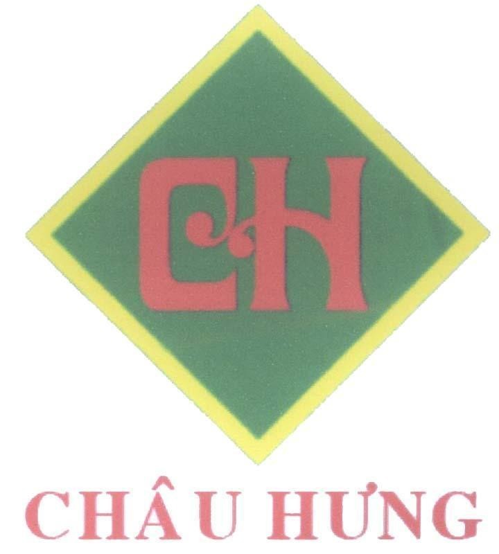 Mẫu nhãn hiệu CH CHÂU HƯNG