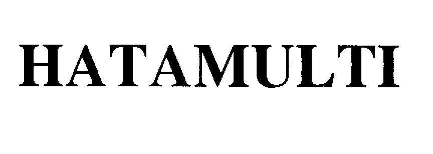 Mẫu nhãn hiệu HATAMULTI