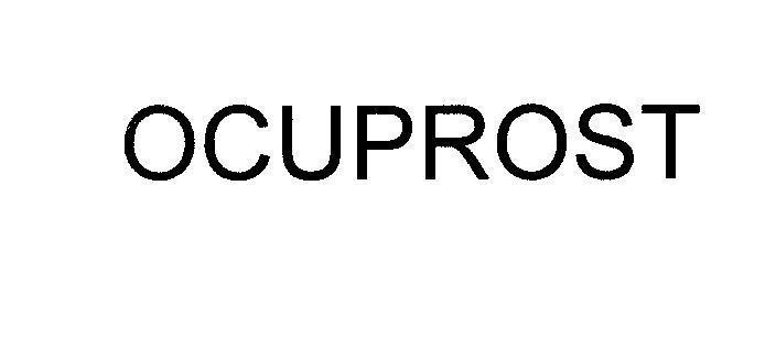 Mẫu nhãn hiệu OCUPROST