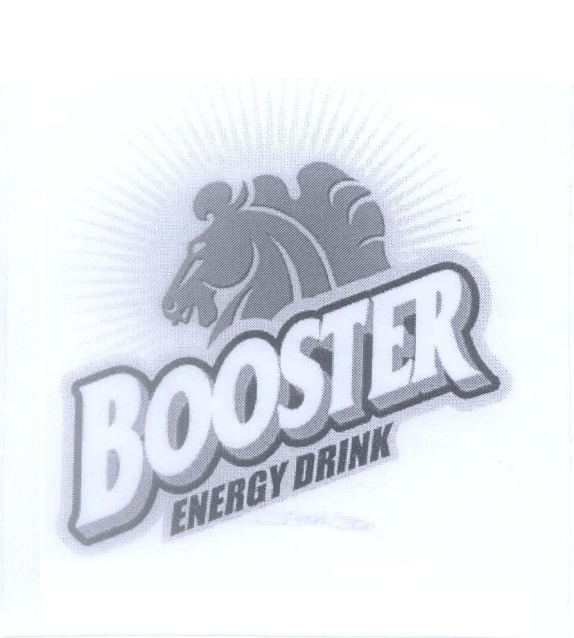 Mẫu nhãn hiệu BOOSTER ENERGY DRINK