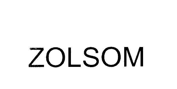 Mẫu nhãn hiệu ZOLSOM