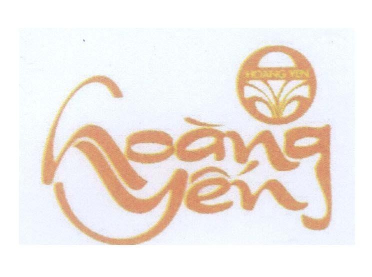 Mẫu nhãn hiệu Hoàng Yến HOANG YEN