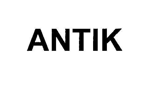 Mẫu nhãn hiệu ANTIK
