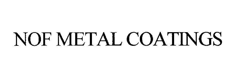 Mẫu nhãn hiệu NOF METAL COATINGS