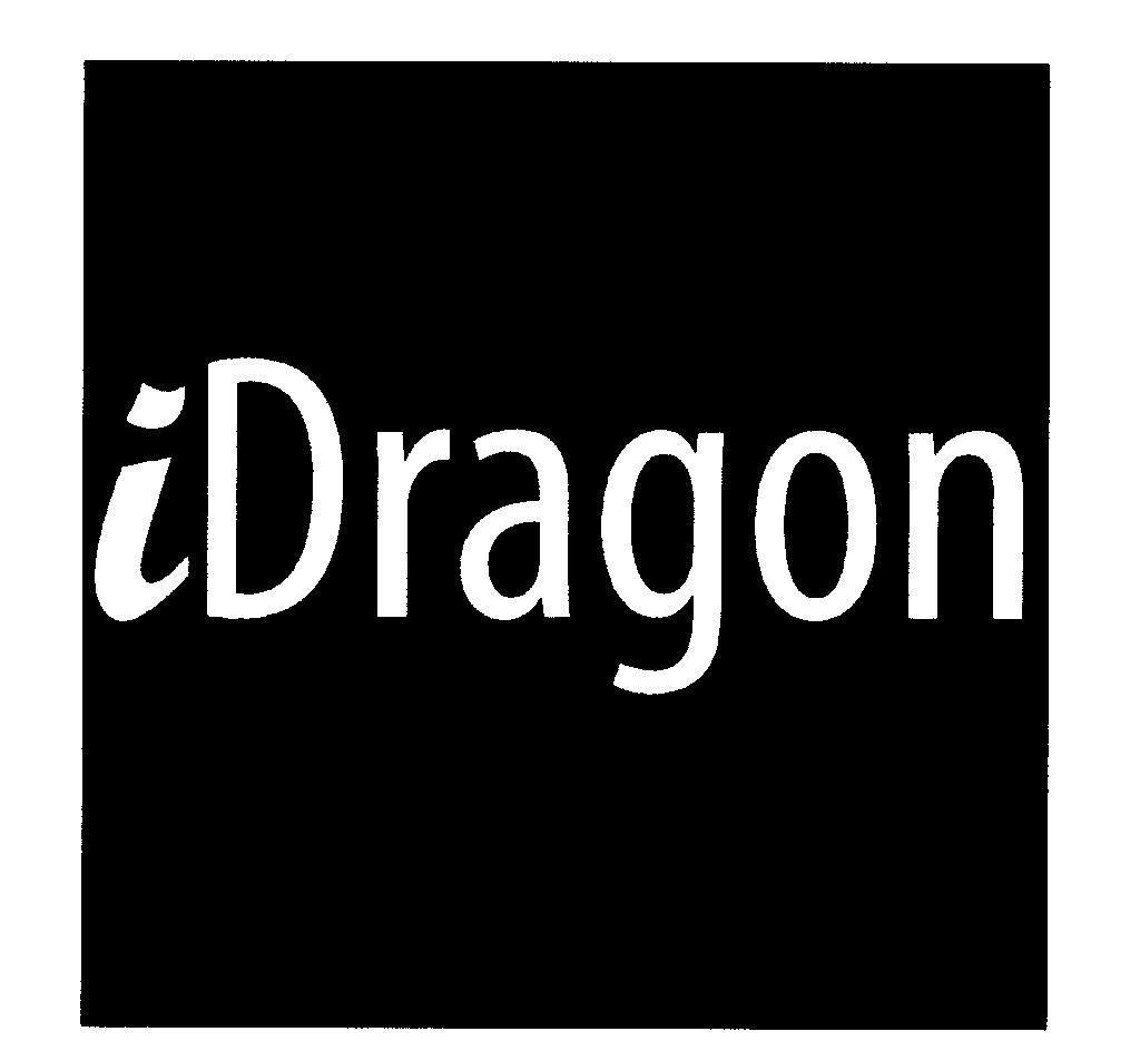 Mẫu nhãn hiệu iDragon