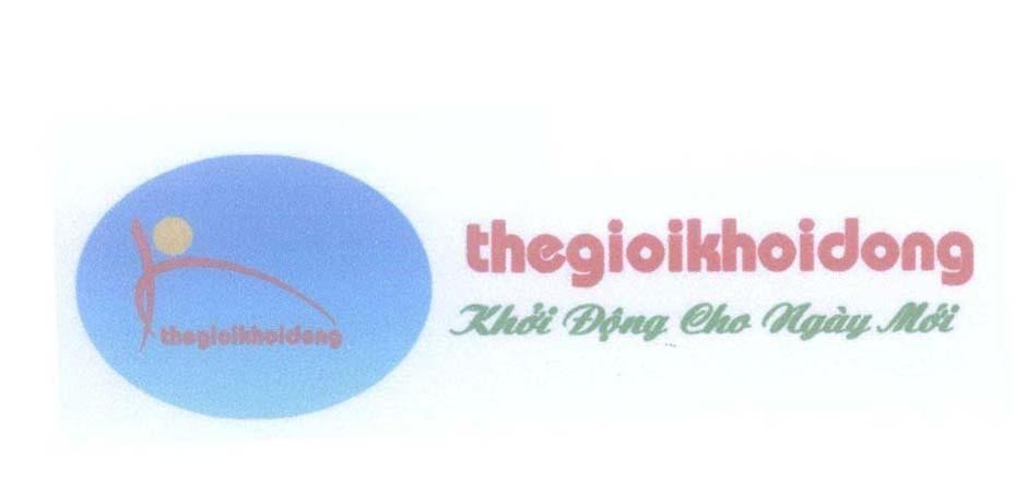 Mẫu nhãn hiệu thegioikhoidong Khởi Động Cho Ngày Mới
