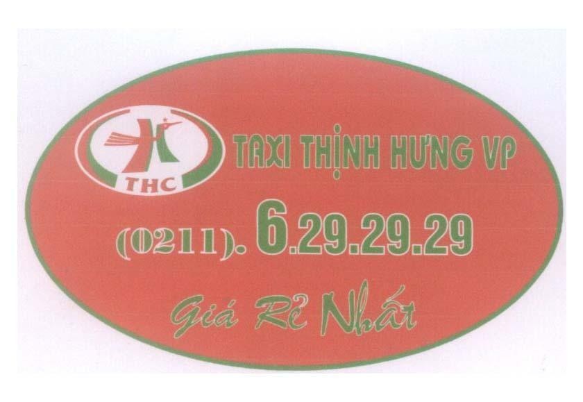 Mẫu nhãn hiệu THC T H C TaXi Thịnh Hưng VP 0211 629 29 29 Giá Rẻ Nhất