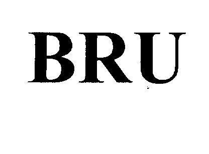 Mẫu nhãn hiệu BRU