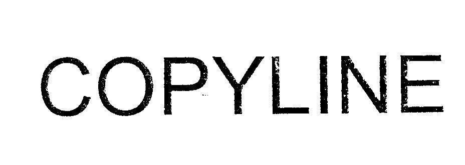 Mẫu nhãn hiệu COPYLINE
