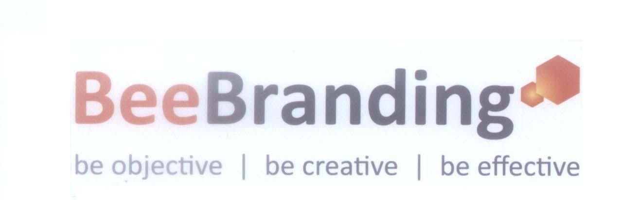 Mẫu nhãn hiệu BeeBranding be objective be creative be effective