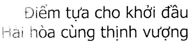 Mẫu nhãn hiệu Điểm tựa cho khởi đầu Hài hòa cùng thịnh vượng