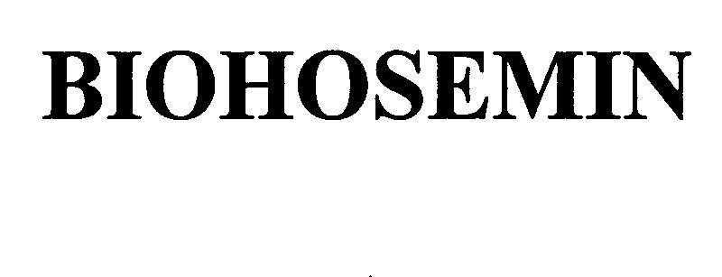 Mẫu nhãn hiệu BIOHOSEMIN