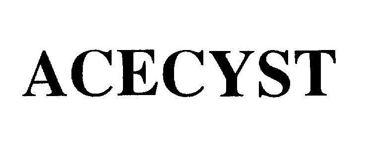 Mẫu nhãn hiệu ACECYST