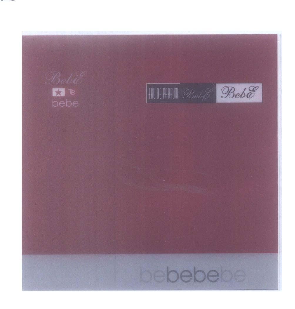 Mẫu nhãn hiệu TB Bebe EAU DE PARFUM