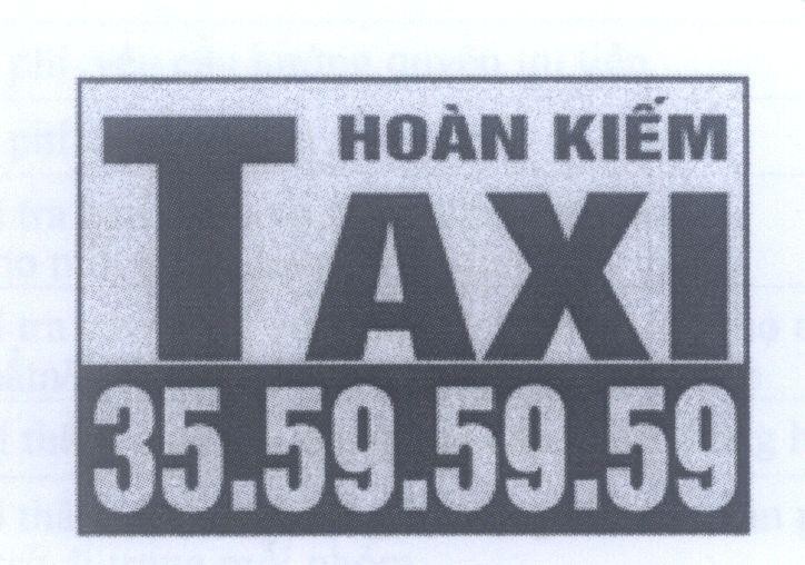 Mẫu nhãn hiệu TAXI Hoàn Kiếm 35.59.59.59