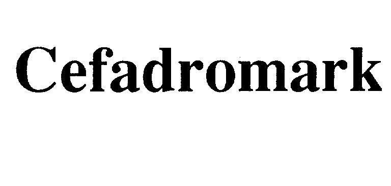 Mẫu nhãn hiệu Cefadromark