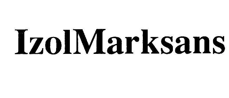Mẫu nhãn hiệu IzolMarksans
