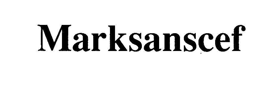 Mẫu nhãn hiệu Marksanscef