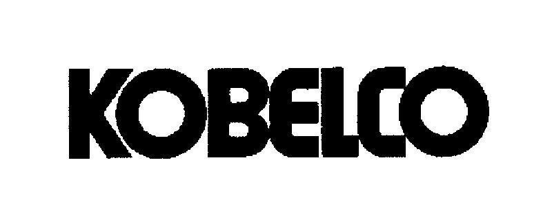 Mẫu nhãn hiệu KOBELCO