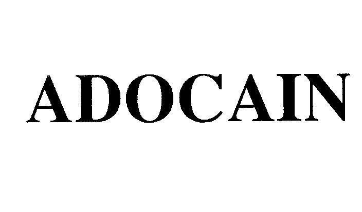 Mẫu nhãn hiệu ADOCAIN